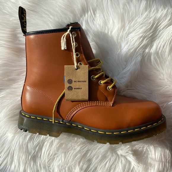 ❄️ DR MARTENS 1460 Wintergrip Leather Lace up boots in tan blizza… - Picture 5 of 17